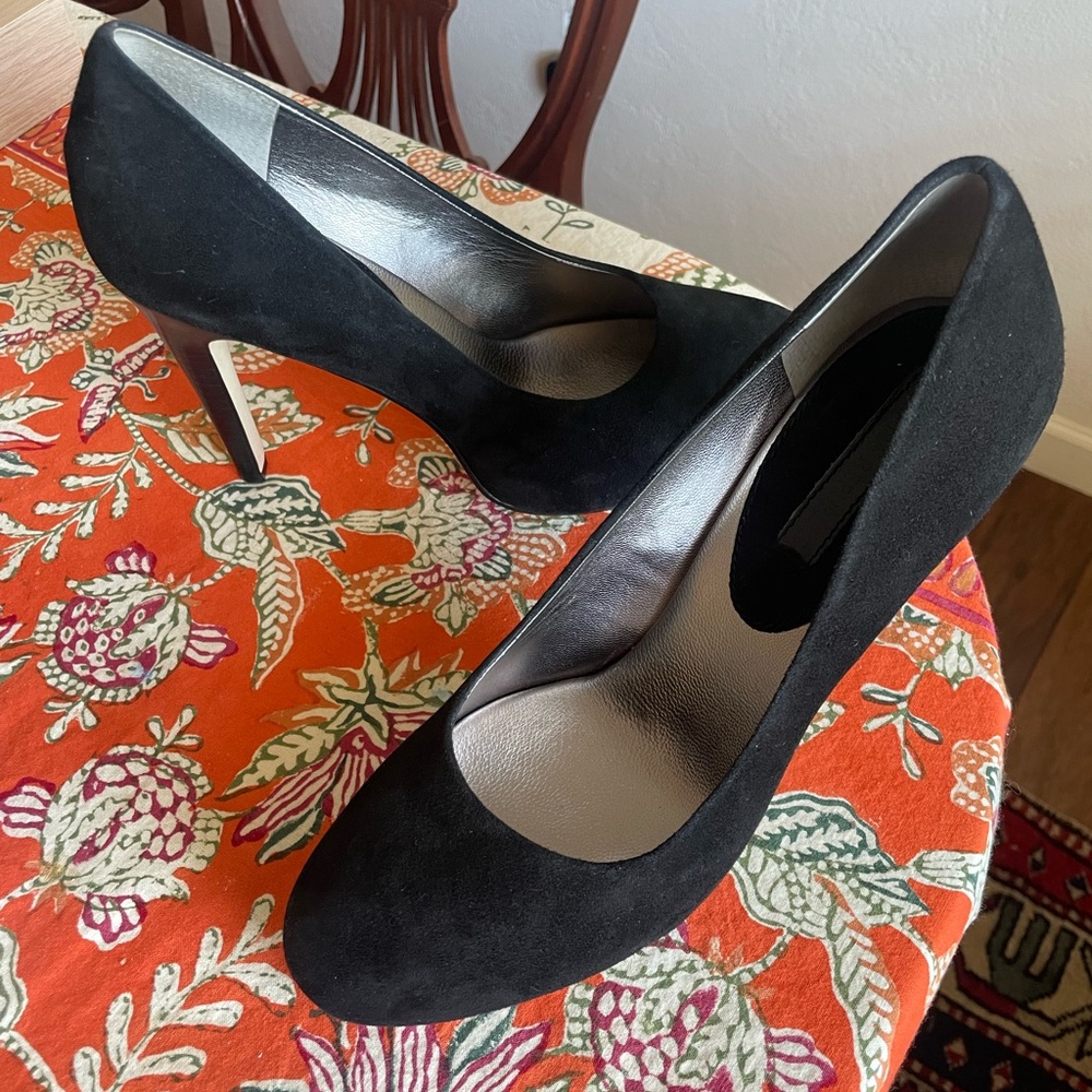 Banana Republic Gaby Black Suede Heel